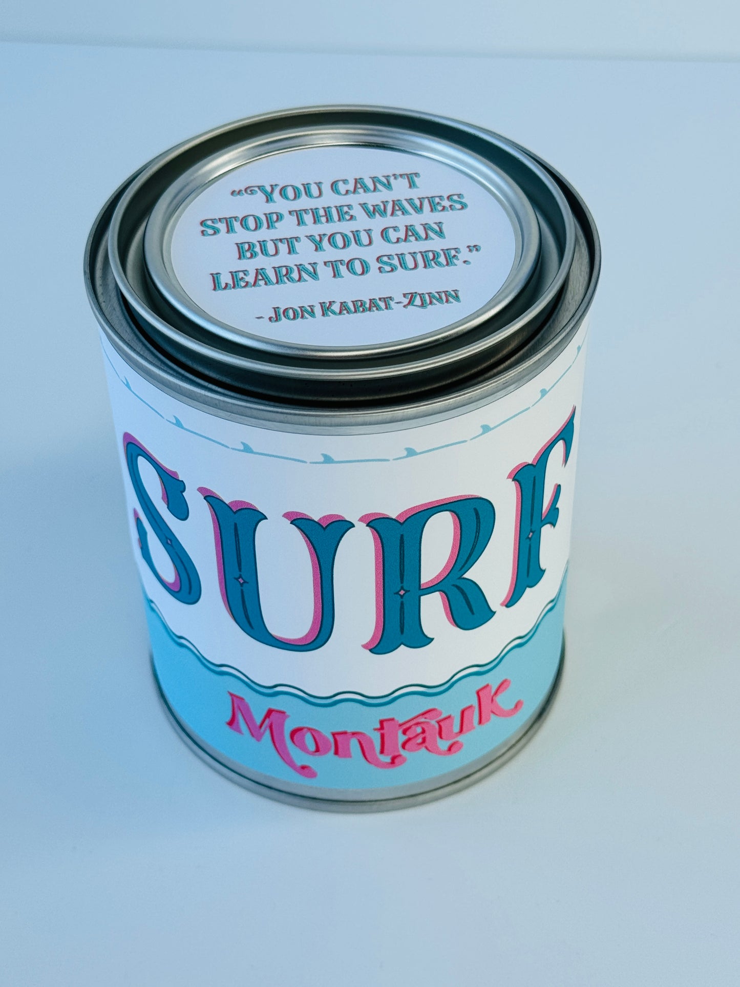 Surf Montauk - Paint Tin Candle