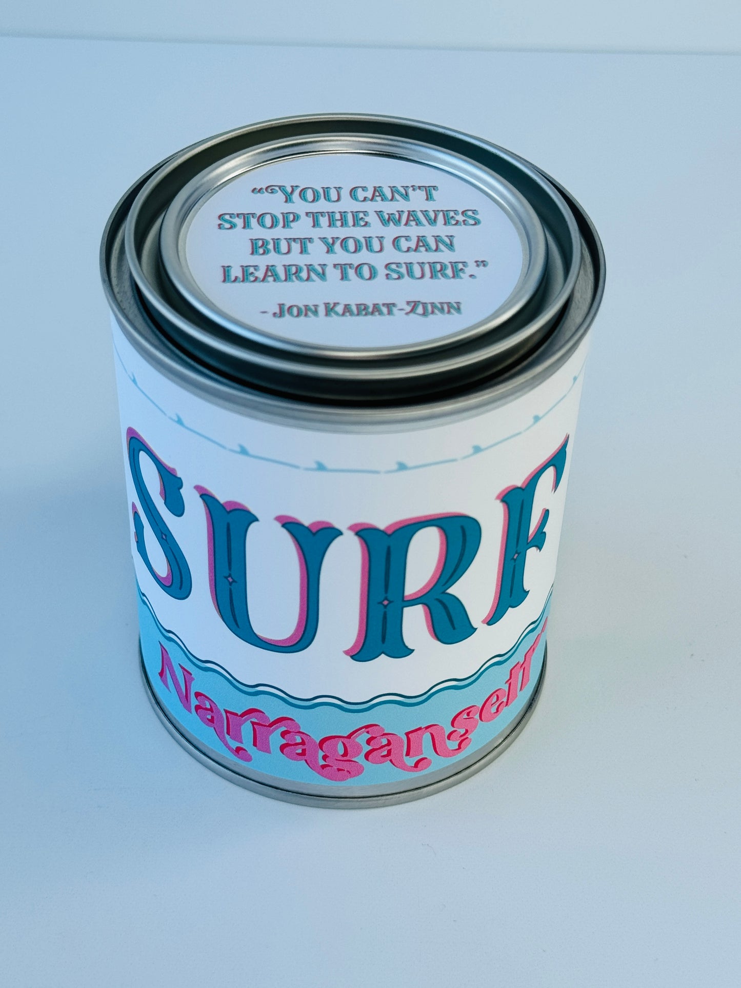 Surf Narragansett - Paint Tin Candle