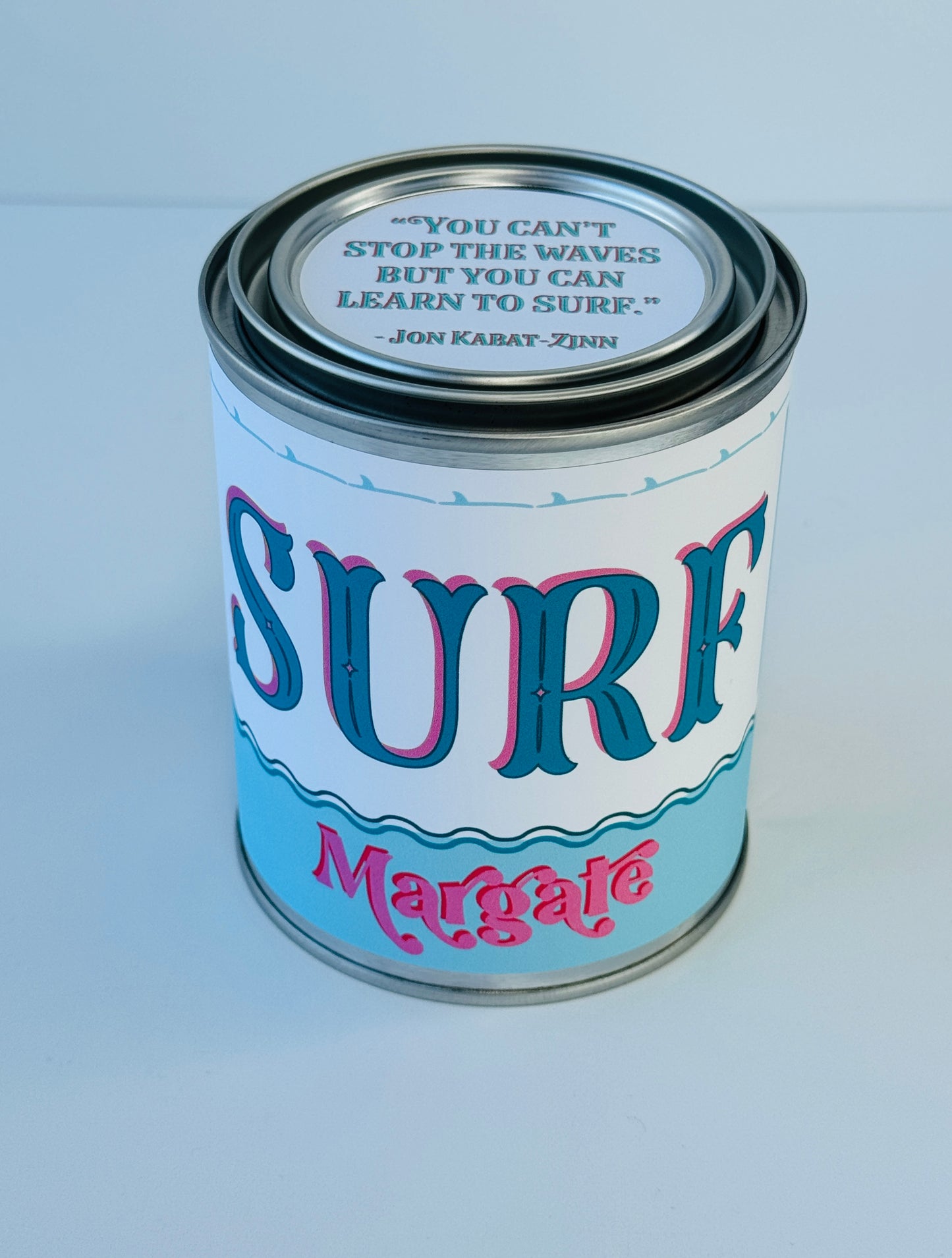 Surf Margate - Paint Tin Candle