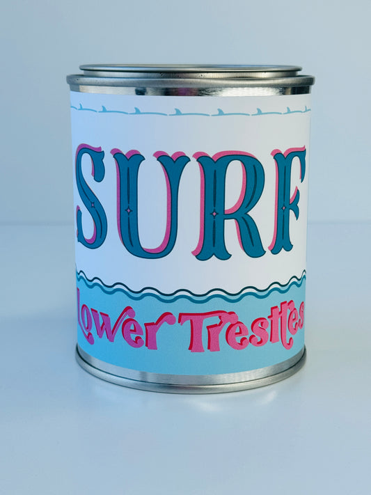 Surf Lower Trestles - Paint Tin Candle