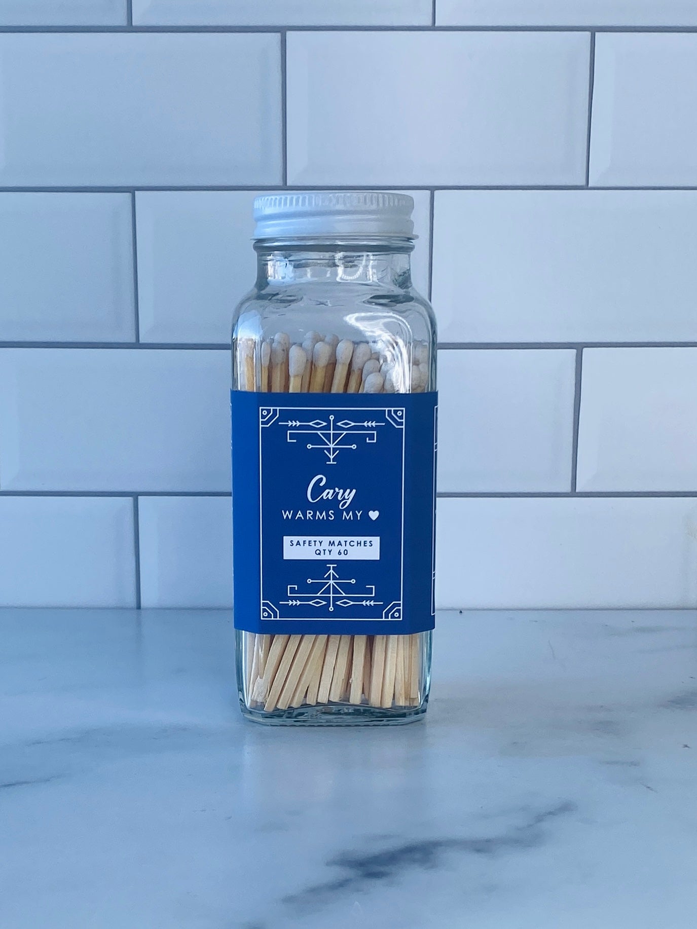 Cary Safety Matches - Cary Warms My Heart