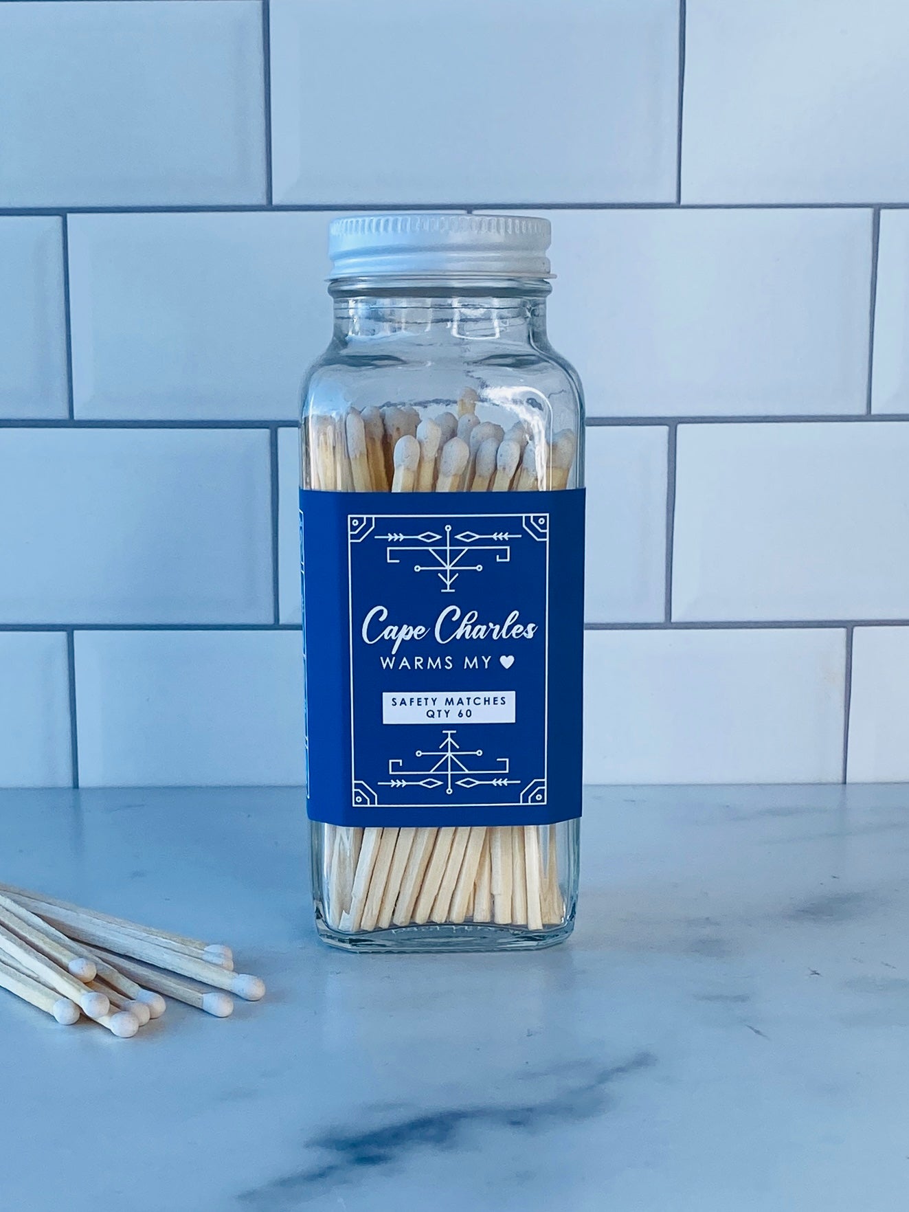 Cape Charles Safety Matches - Cape Charles Warms My Heart