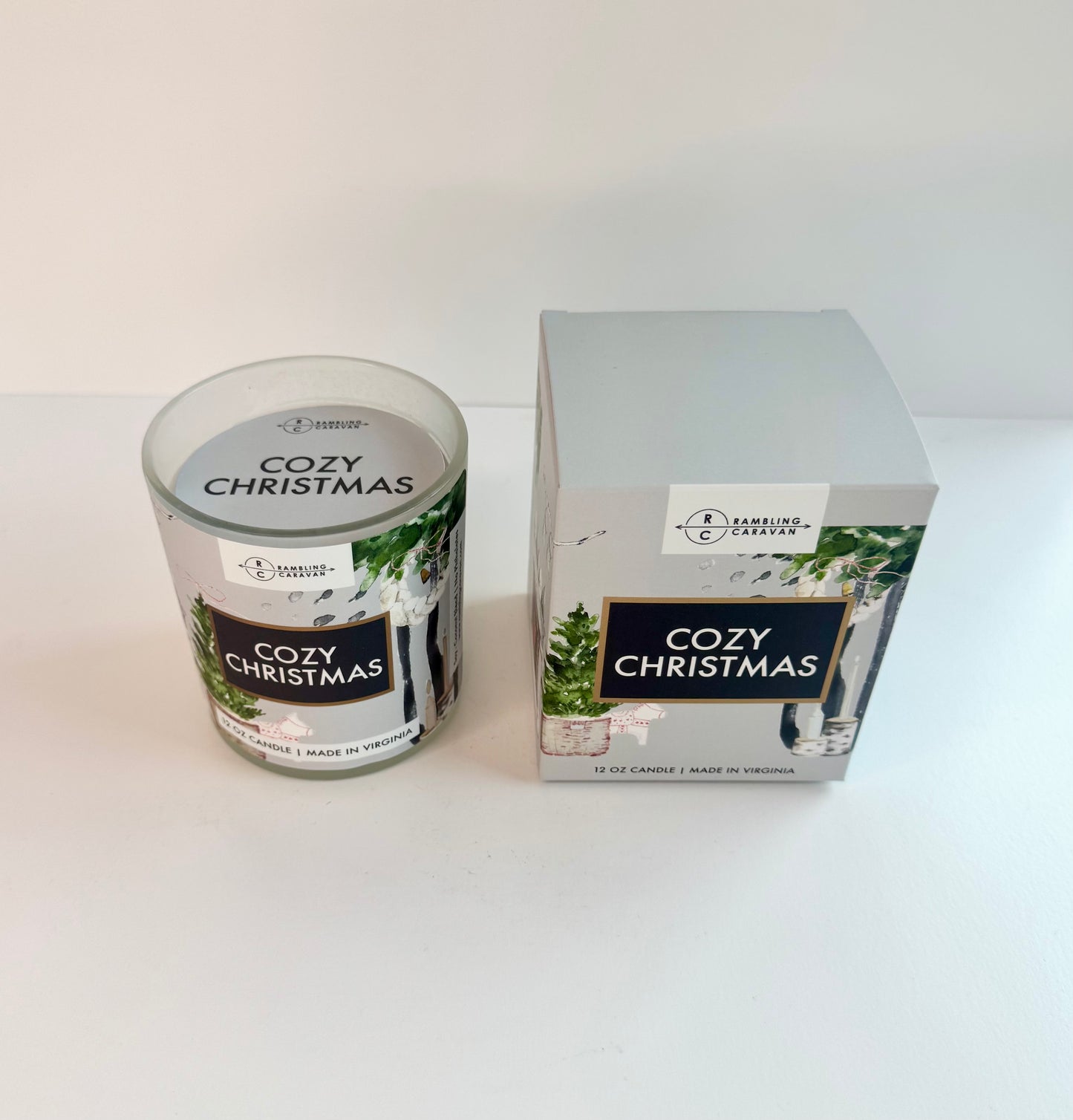 Cozy Christmas Candle | Luxe Winter Candle Collection |