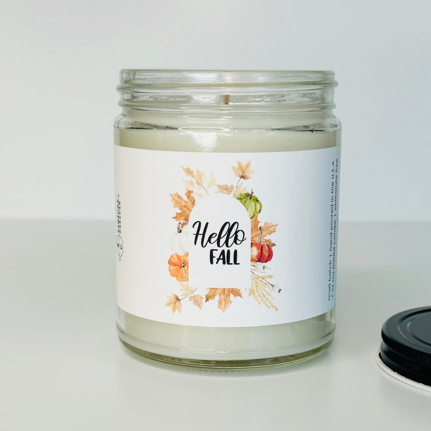 Hello Fall Candle