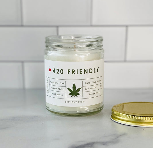 420 Friendly Candle