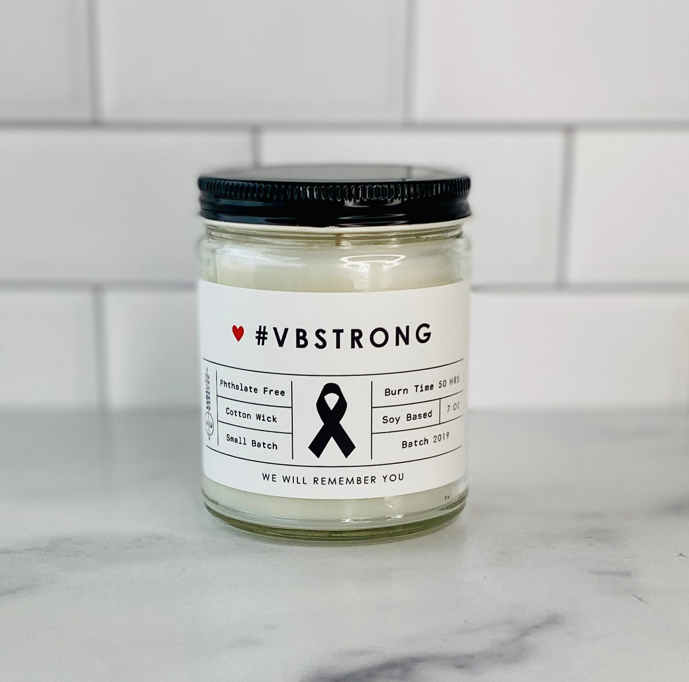 #VBStrong Candle
