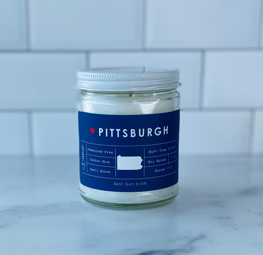 Pittsburgh, PA Candle