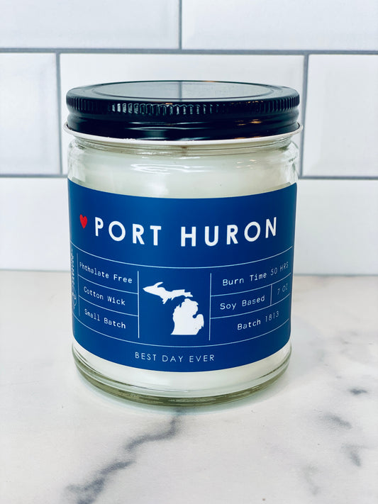 Port Huron, MI Candle