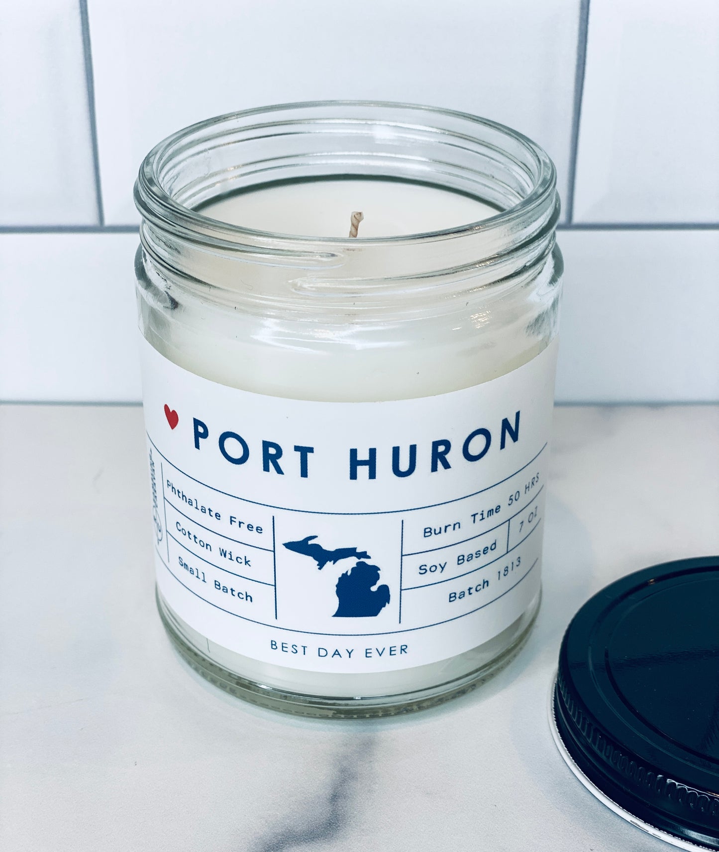 Port Huron, MI Candle