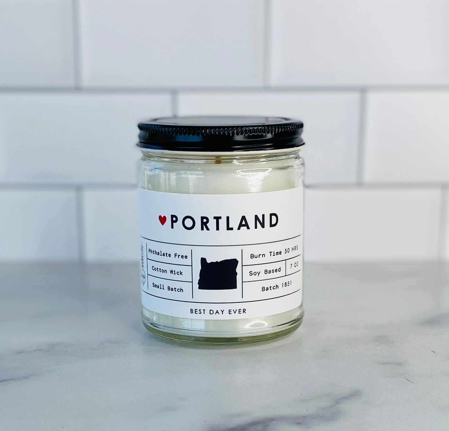 Portland, OR Candle