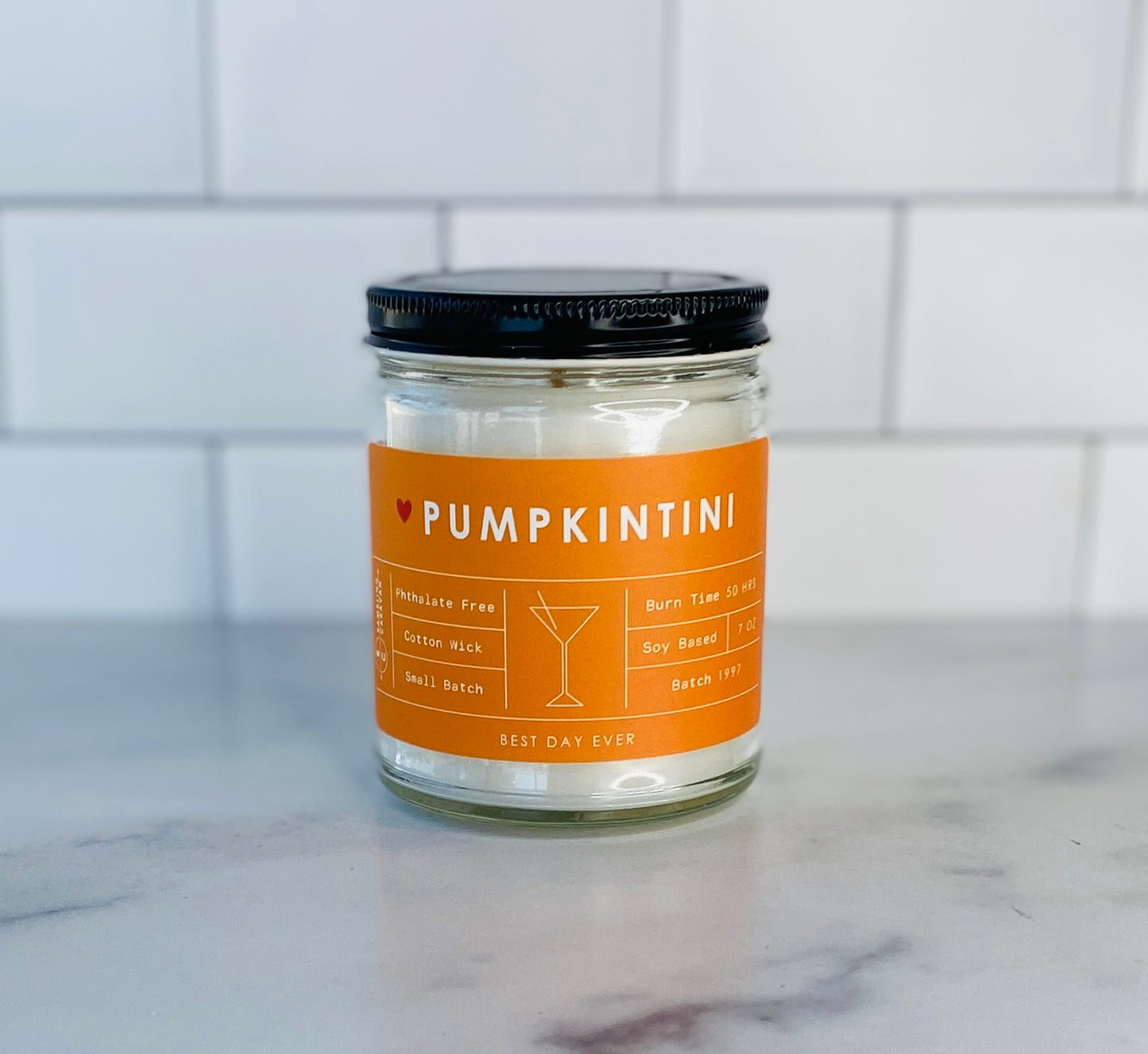 Pumpkintini Candle