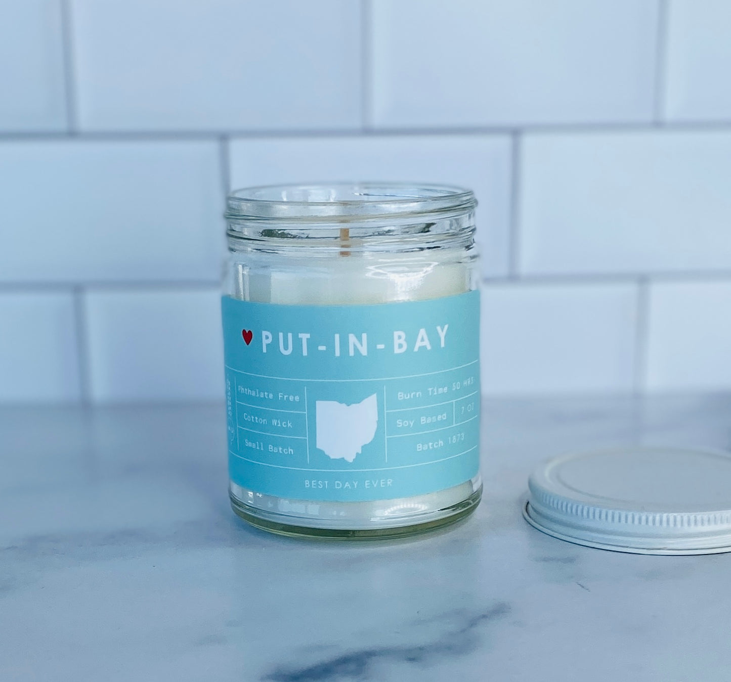 Put-In-Bay, Lake Erie, OH Candle