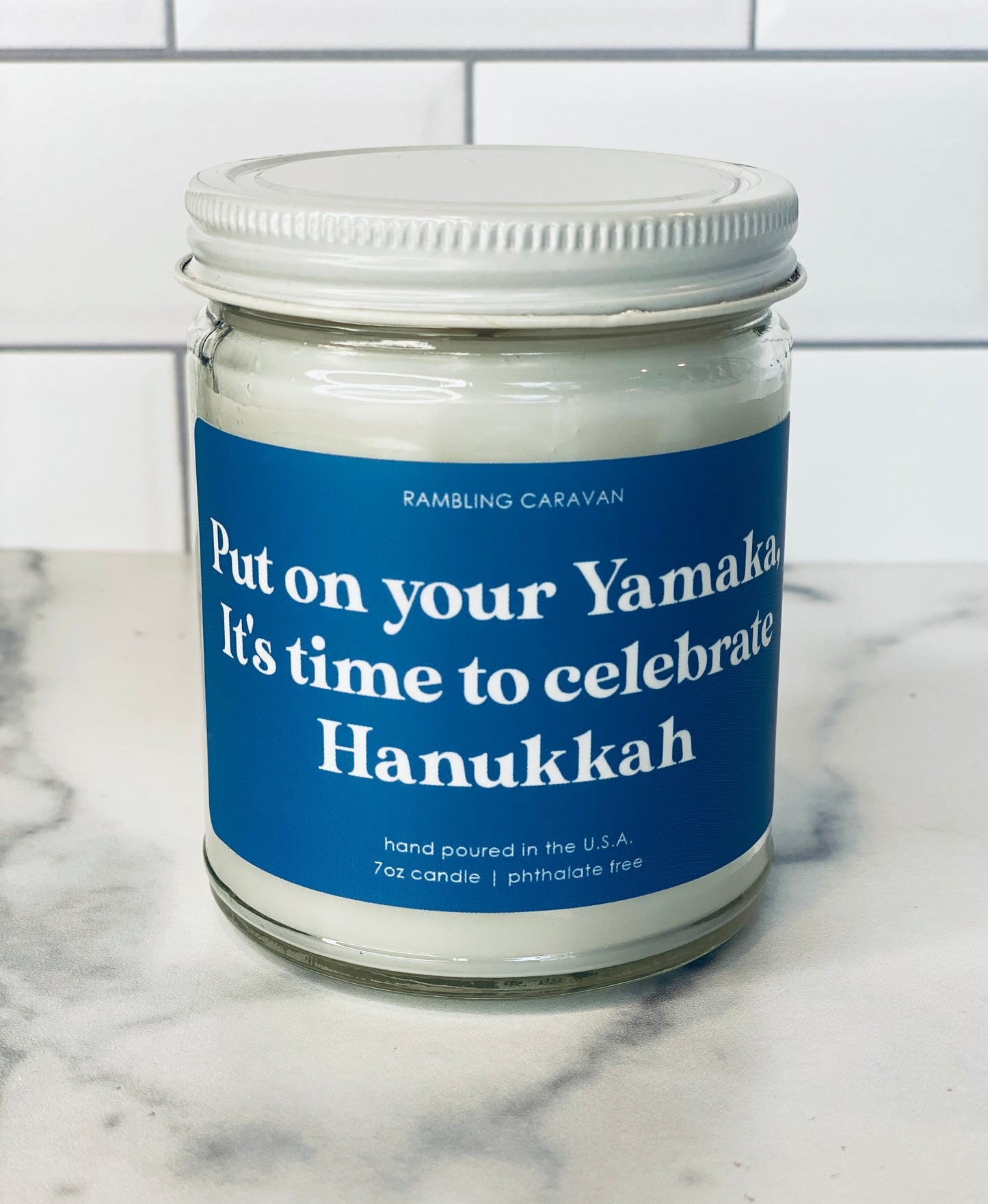 Put on your Yamaka, It's time to celebrate Hanukkah Candle