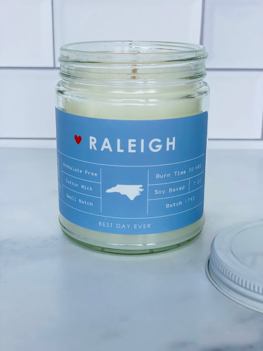 Raleigh, NC Candle