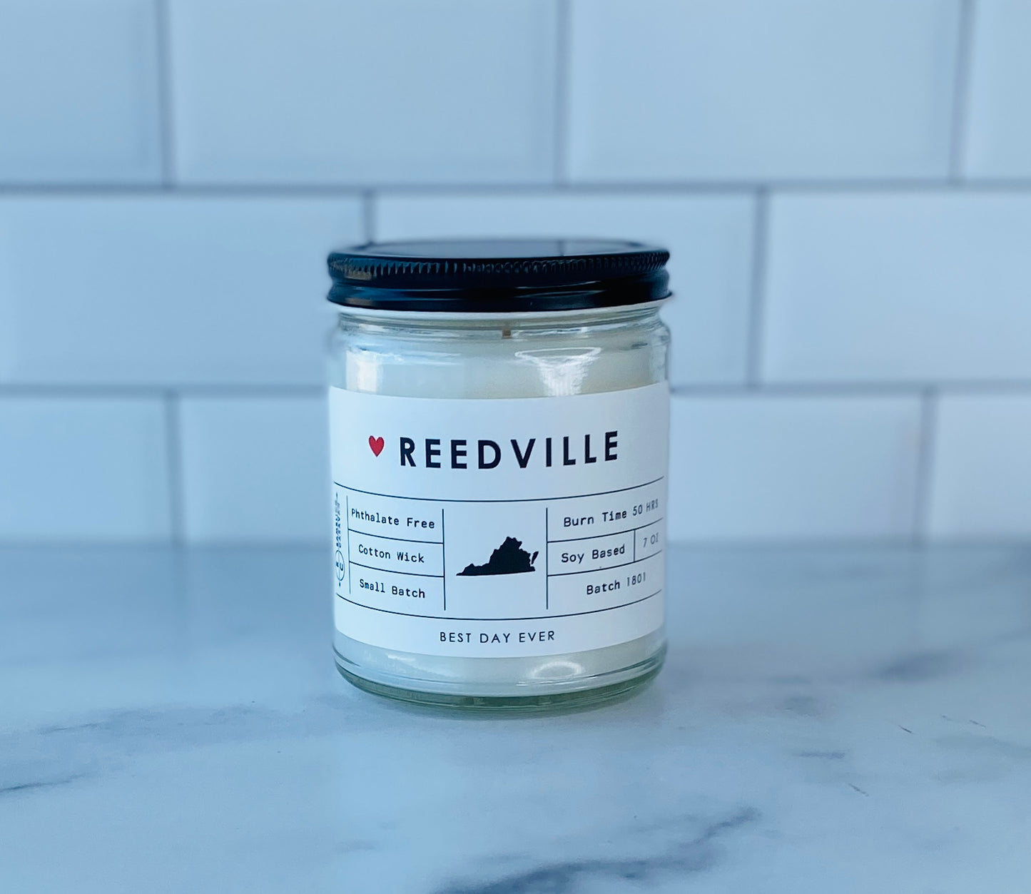 Reedville, VA Candle