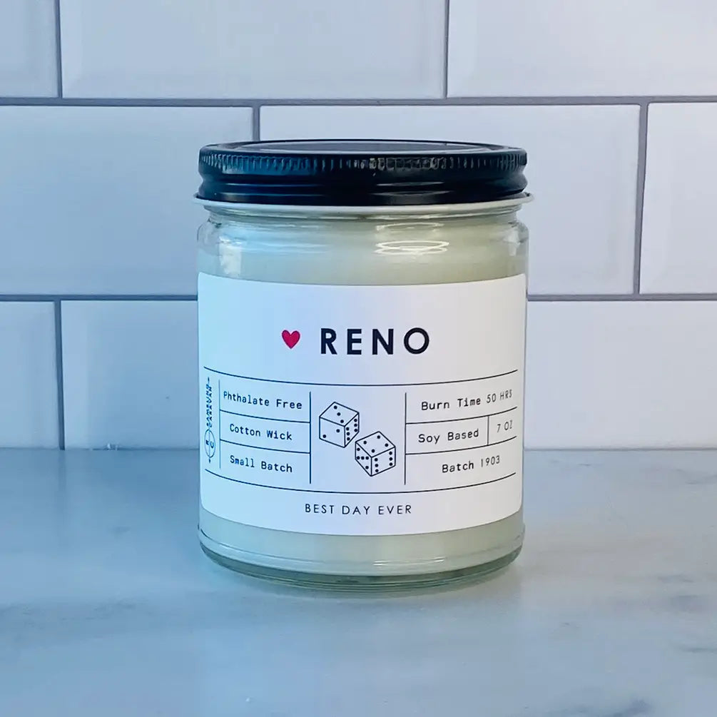 Reno, NV Candle