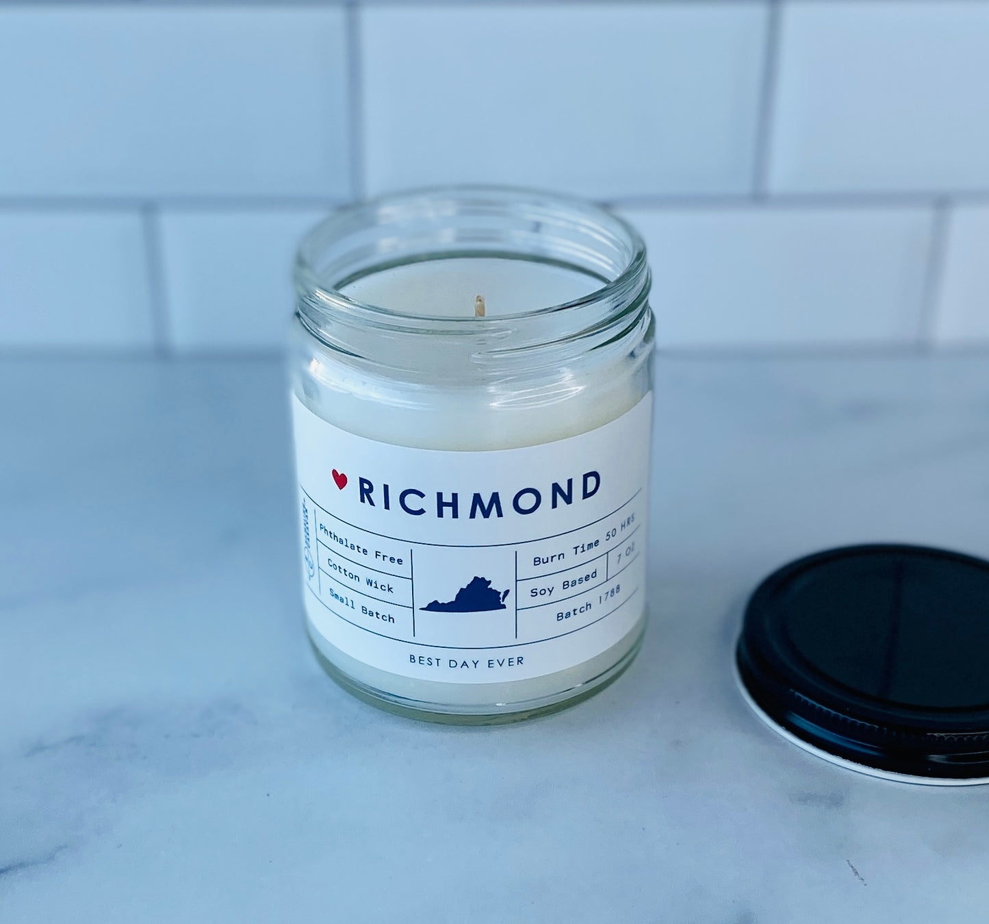 Richmond, VA Candle