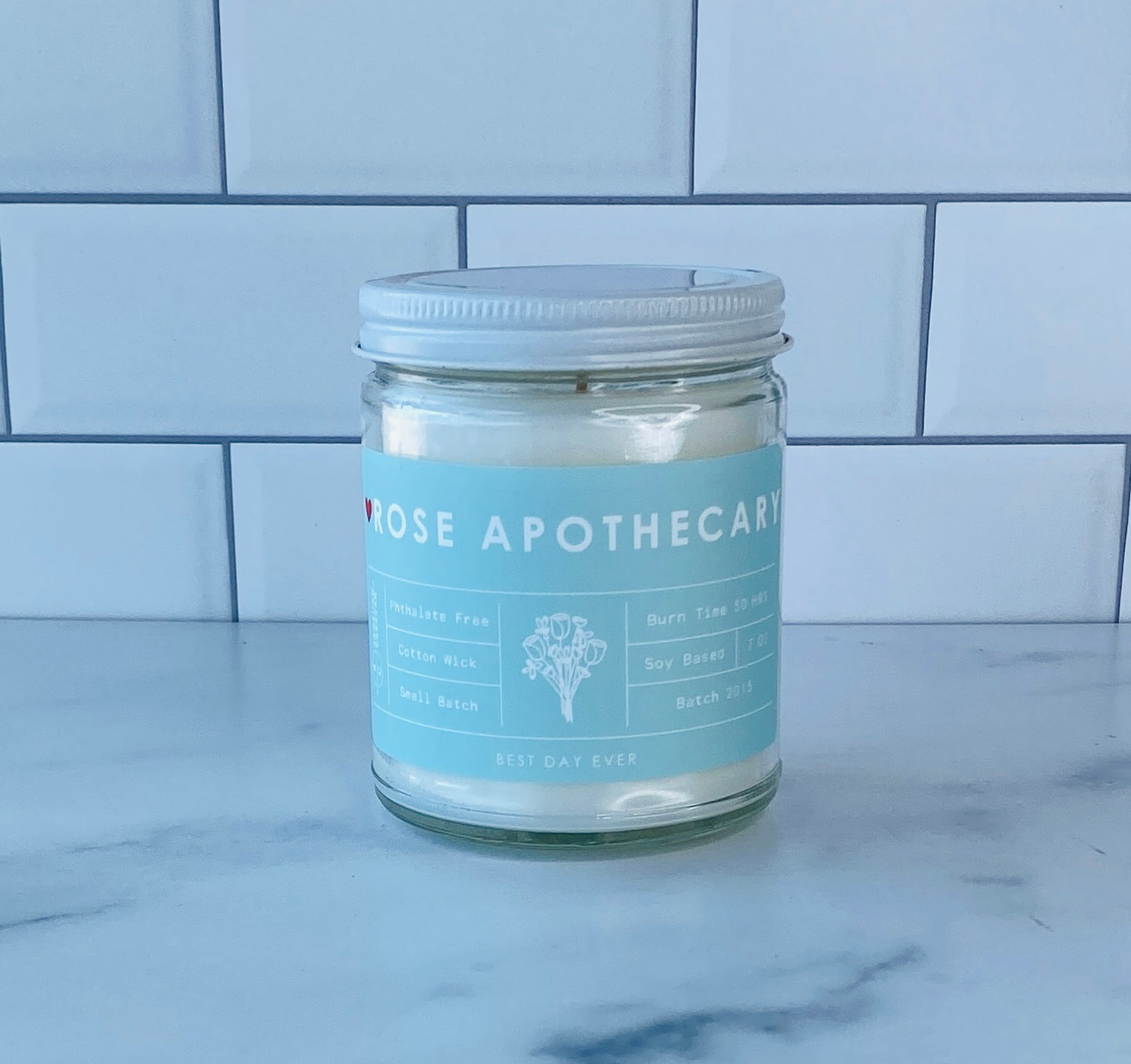 Rose Apothecary Candle