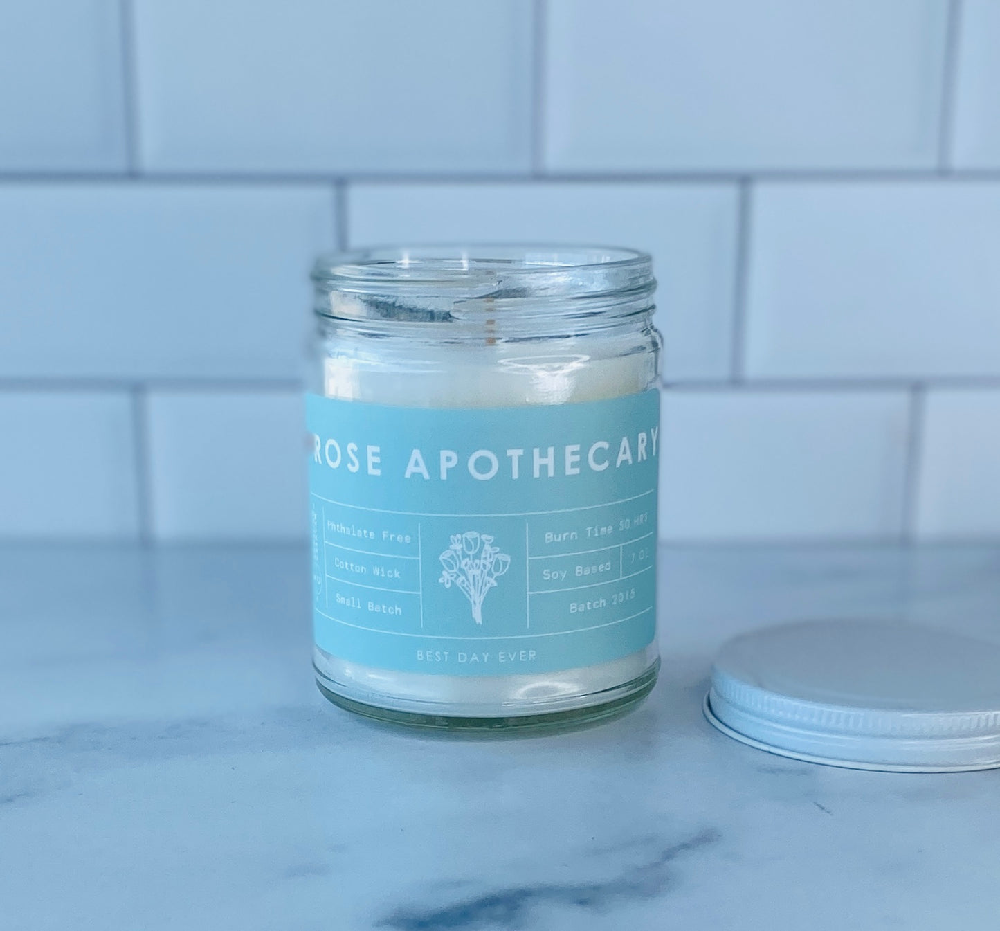 Rose Apothecary Candle