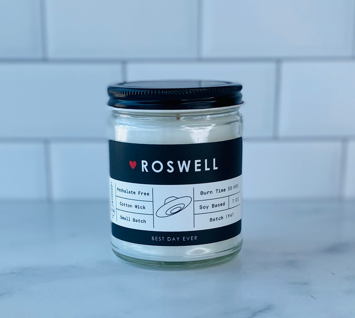 Roswell, NM Candle