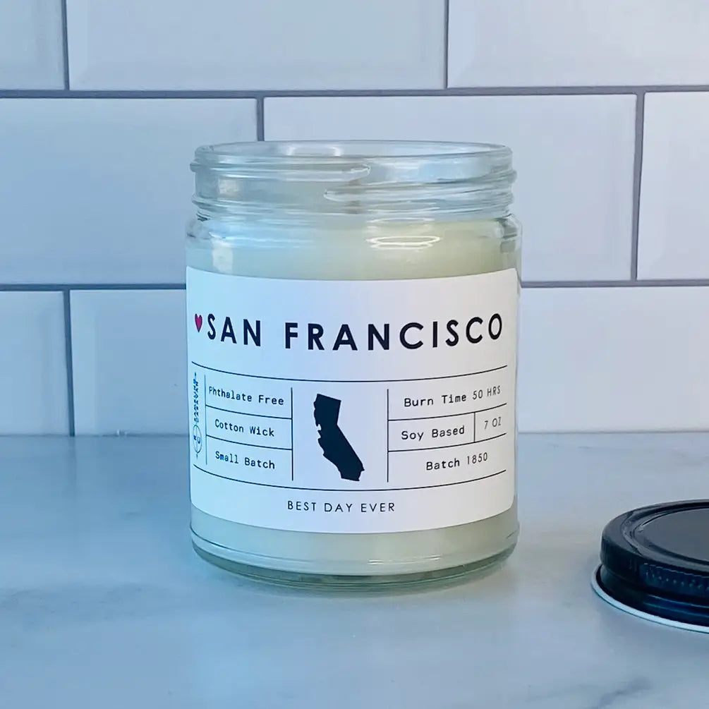 San Francisco, CA Candle