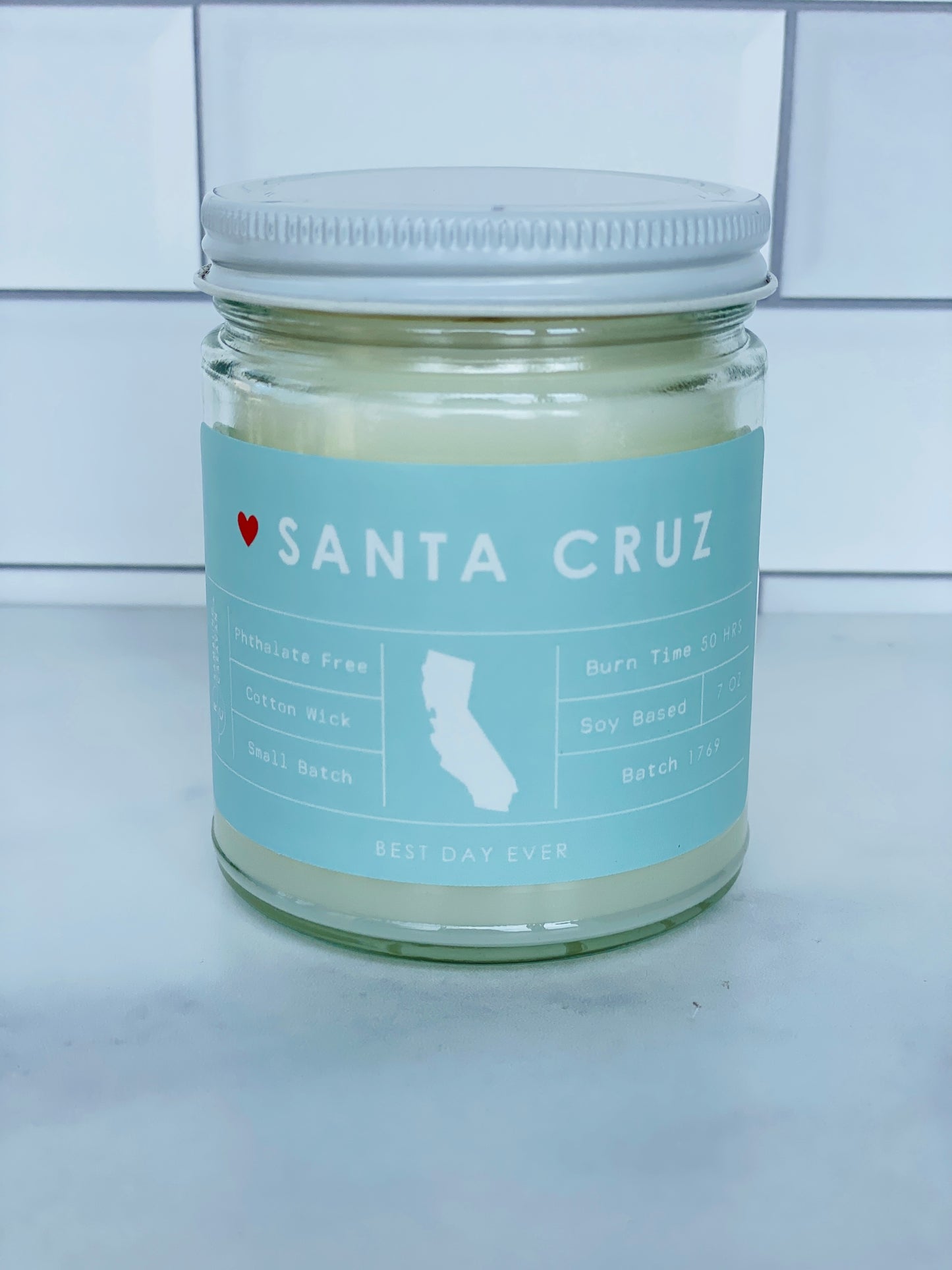 Santa Cruz, CA Candle