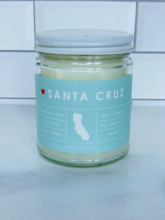 Santa Cruz, CA Candle