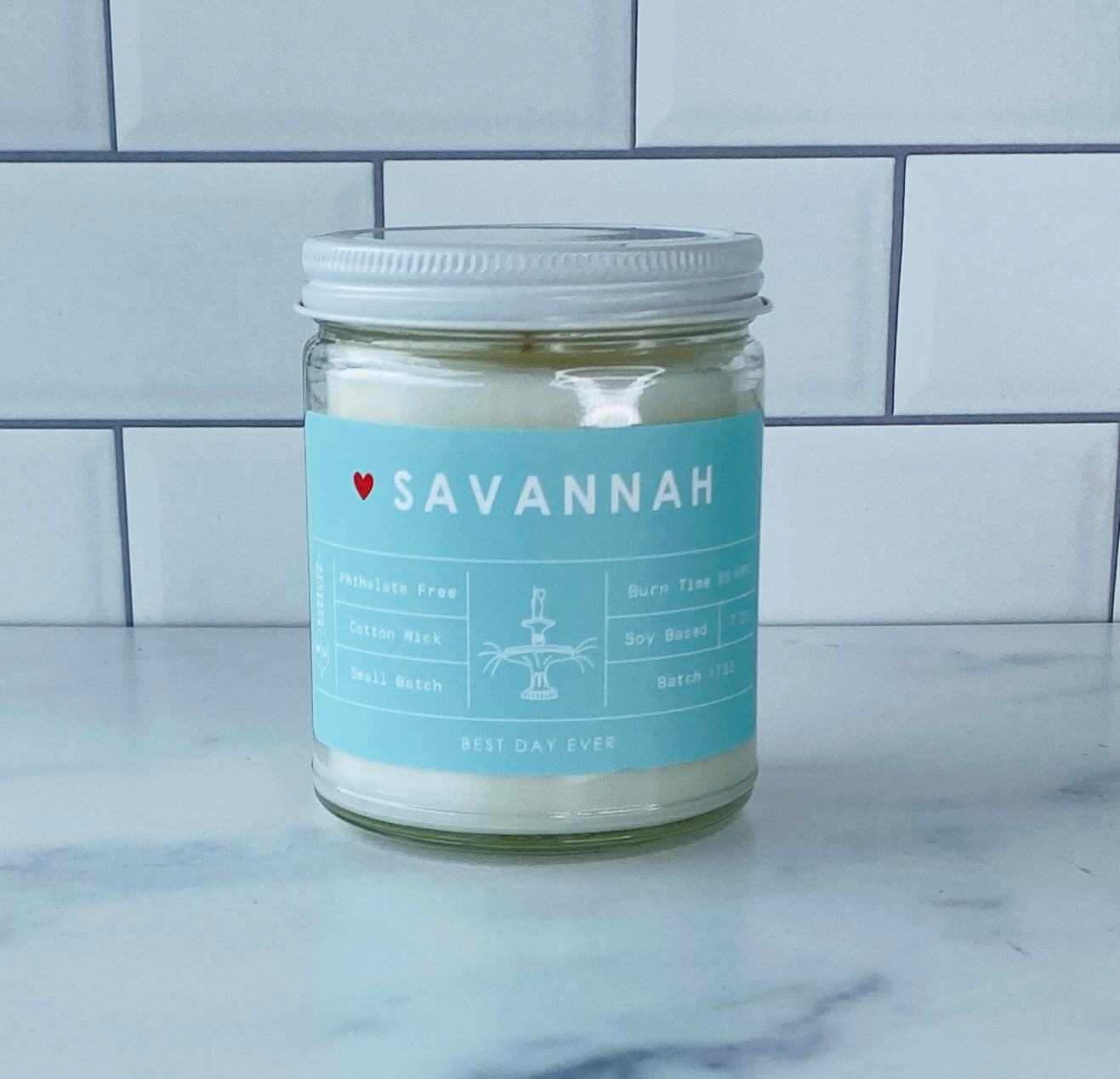 Savannah, GA Candle