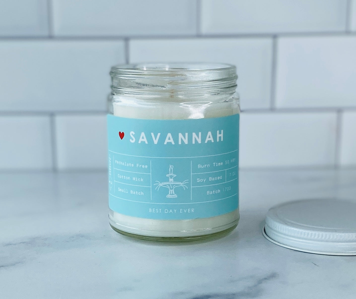 Savannah, GA Candle