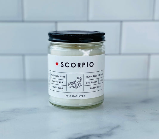 Scorpio Candle