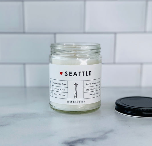 Seattle, WA Candle