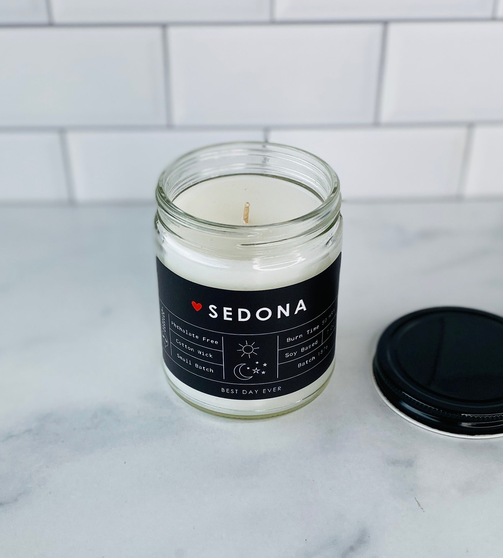 Sedona, AZ Candle