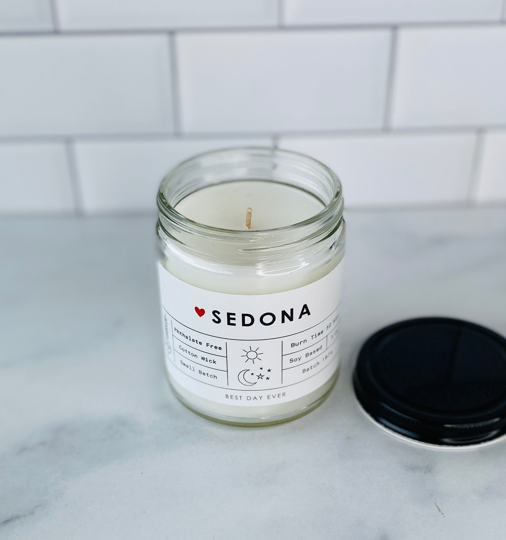Sedona, AZ Candle