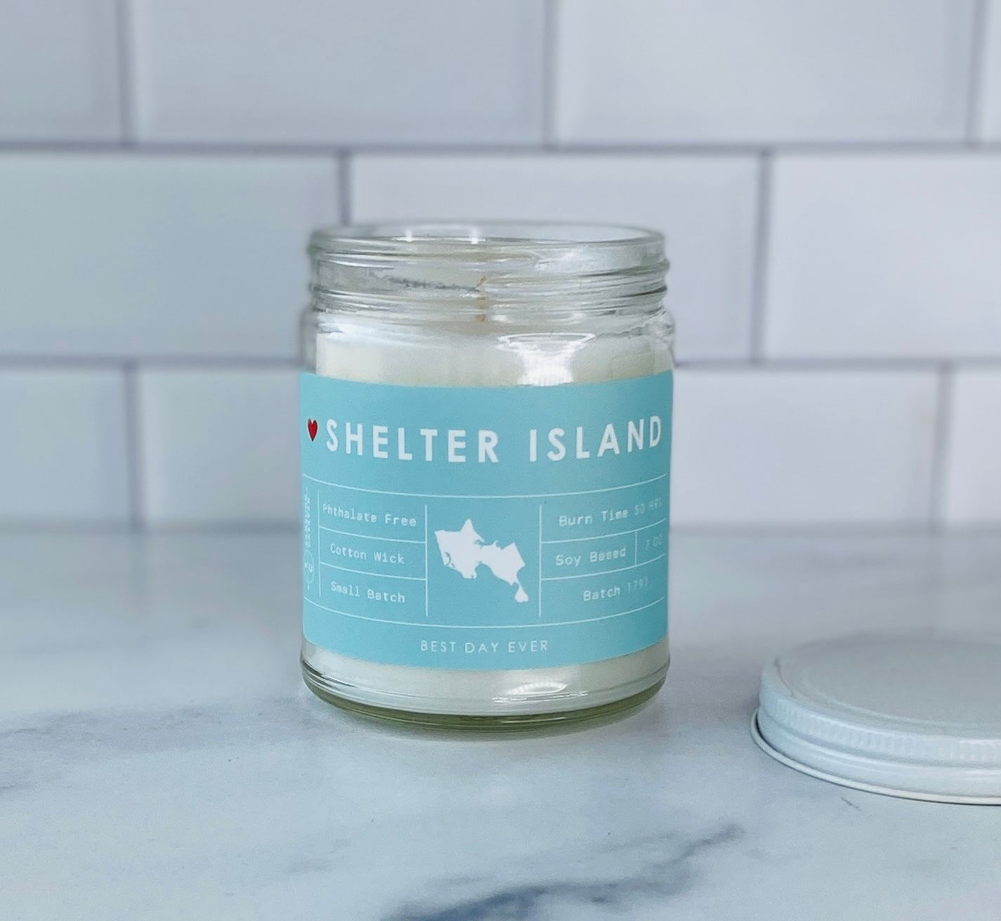 Shelter Island, NY Candle