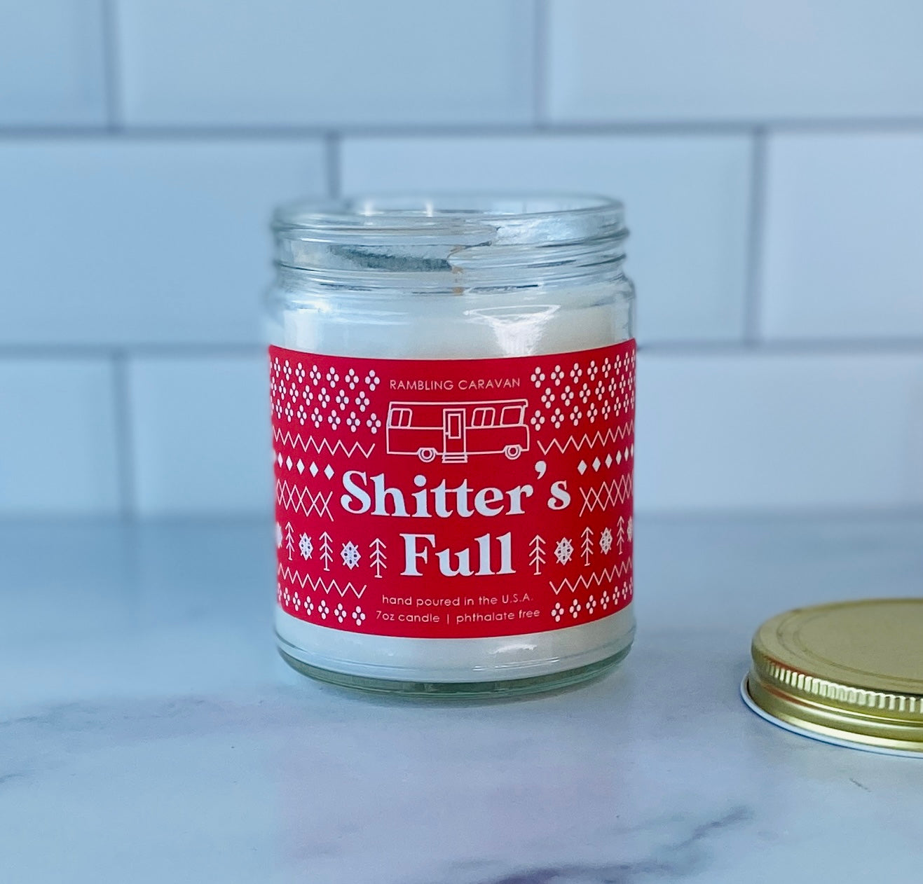 Shitter's Full Candle