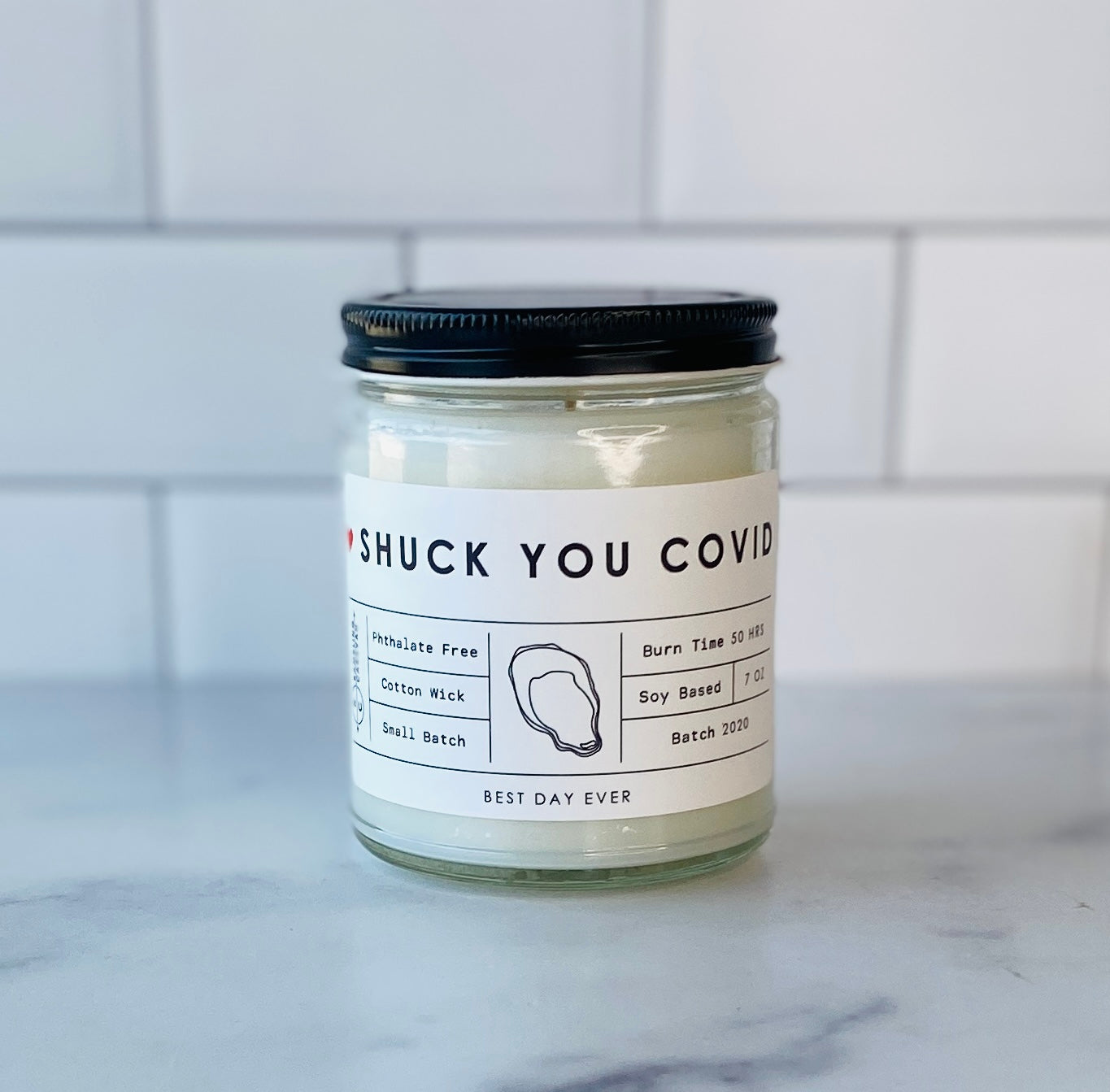 Shuck You Covid Candle