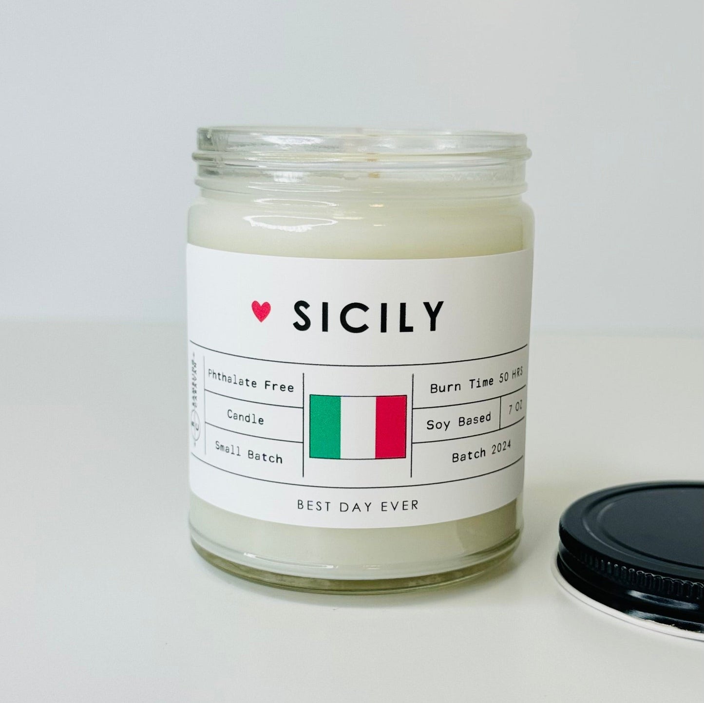 Sicily, Italy Candle