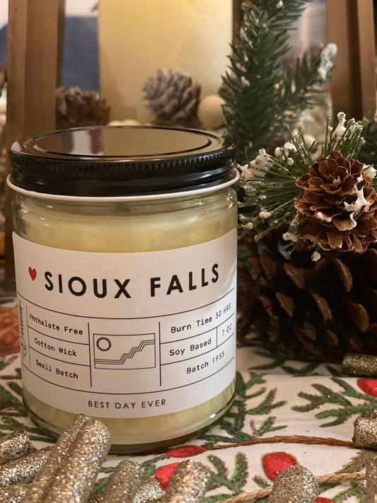 Sioux Falls, SD Candle