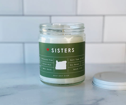 Sisters, OR Candle