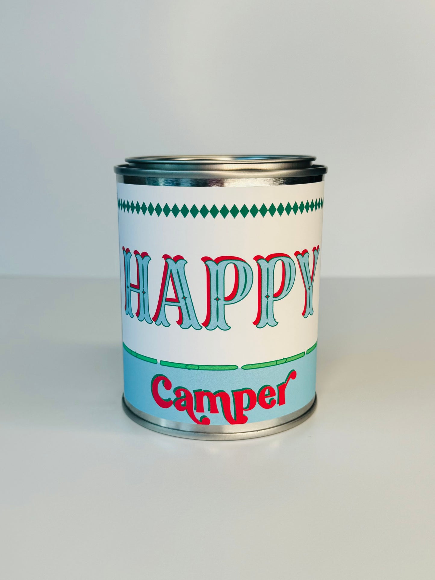 Happy Camper - Paint Tin Candle