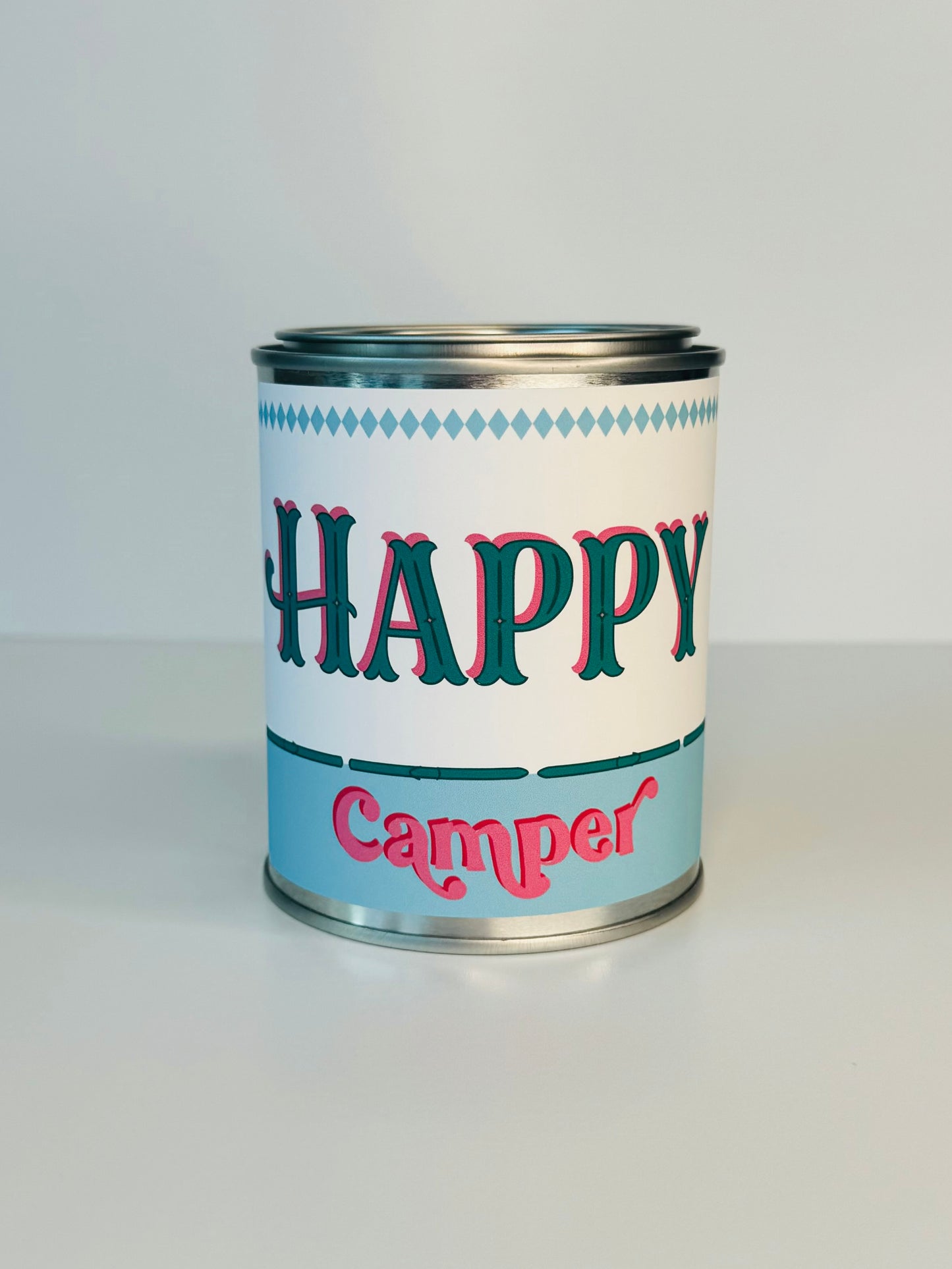 Happy Camper - Paint Tin Candle