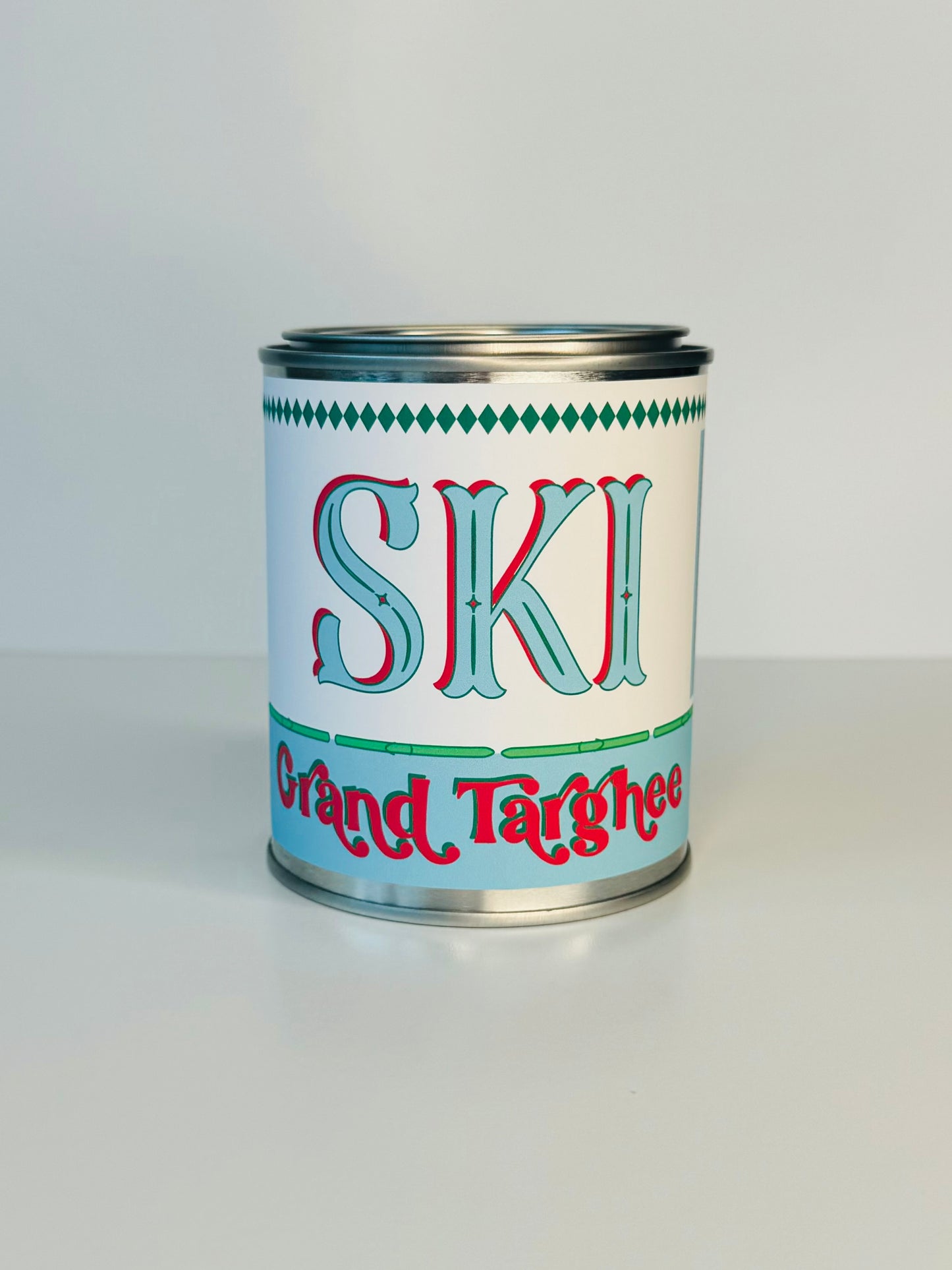 Ski Grand Targhee - Paint Tin Candle