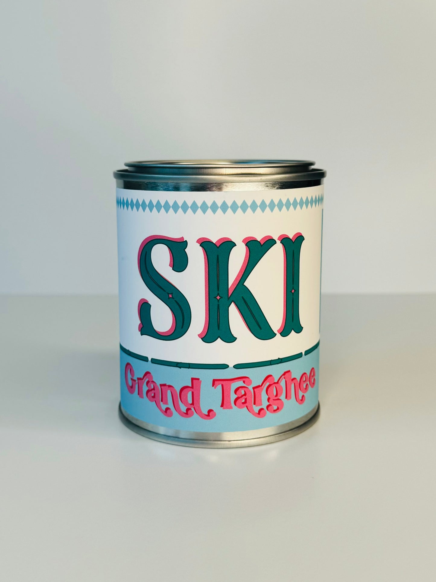 Ski Grand Targhee - Paint Tin Candle