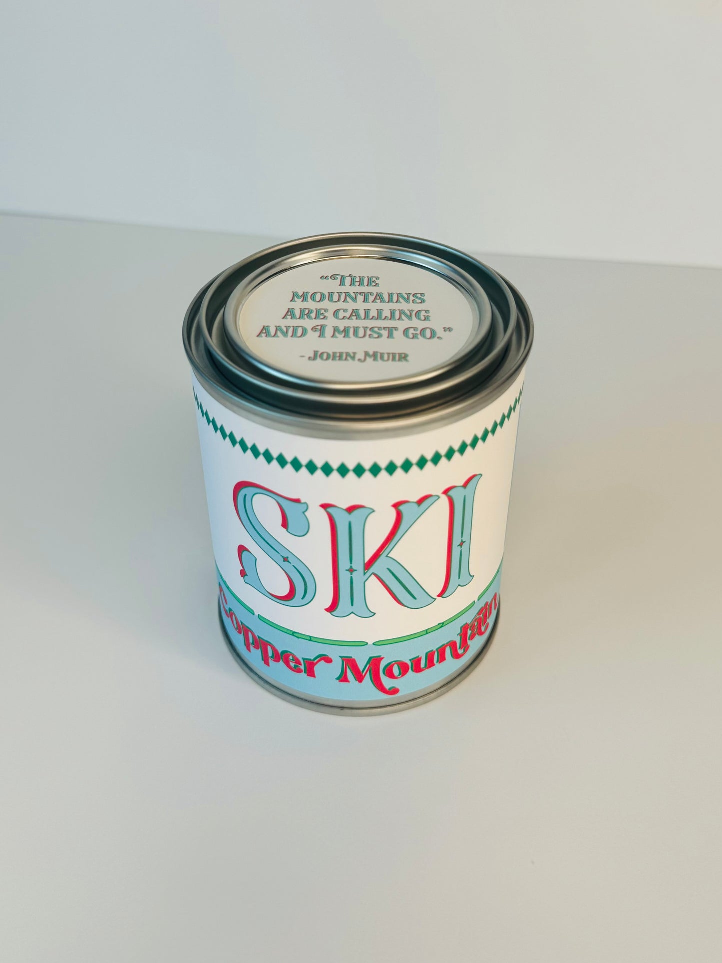 Ski Copper Mountain - Paint Tin Candle