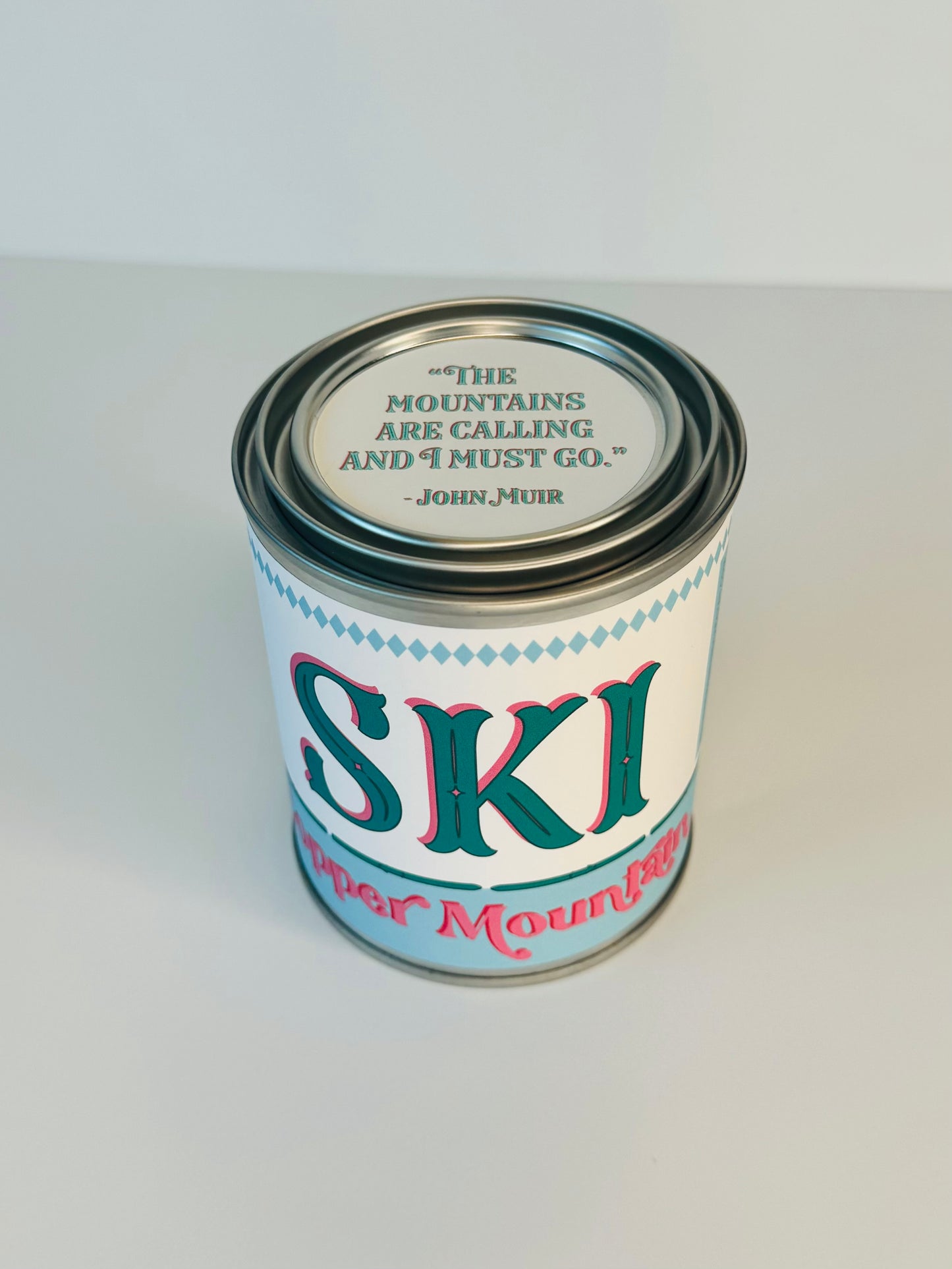 Ski Copper Mountain - Paint Tin Candle