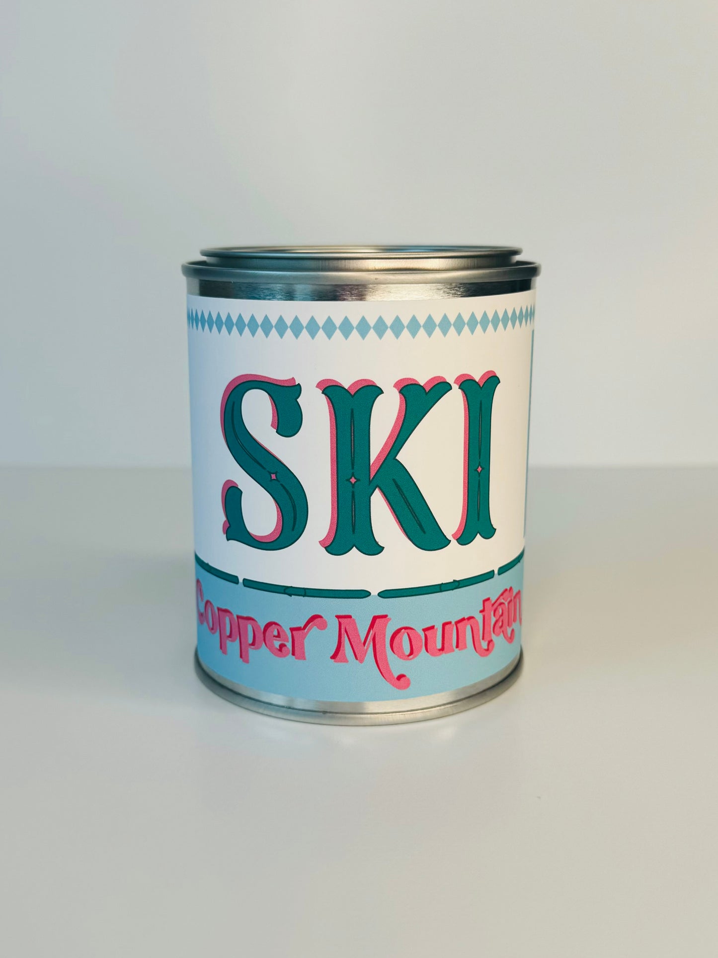 Ski Copper Mountain - Paint Tin Candle