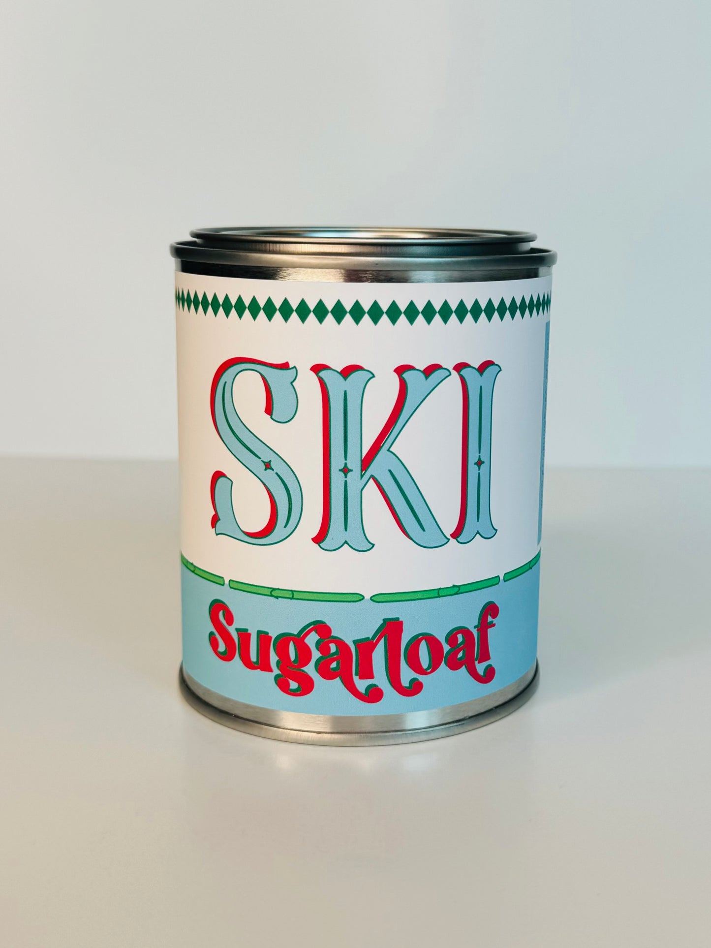 Ski Sugarloaf - Paint Tin Candle