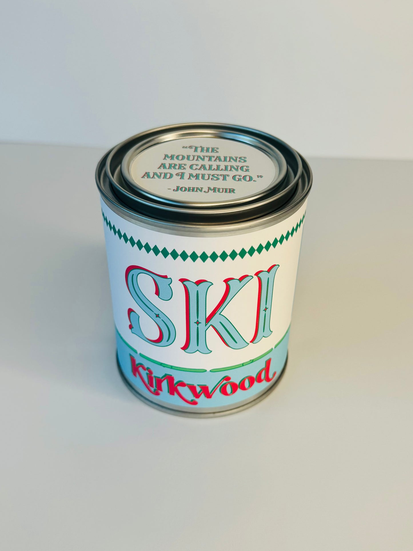 Ski Kirkwood - Paint Tin Candle