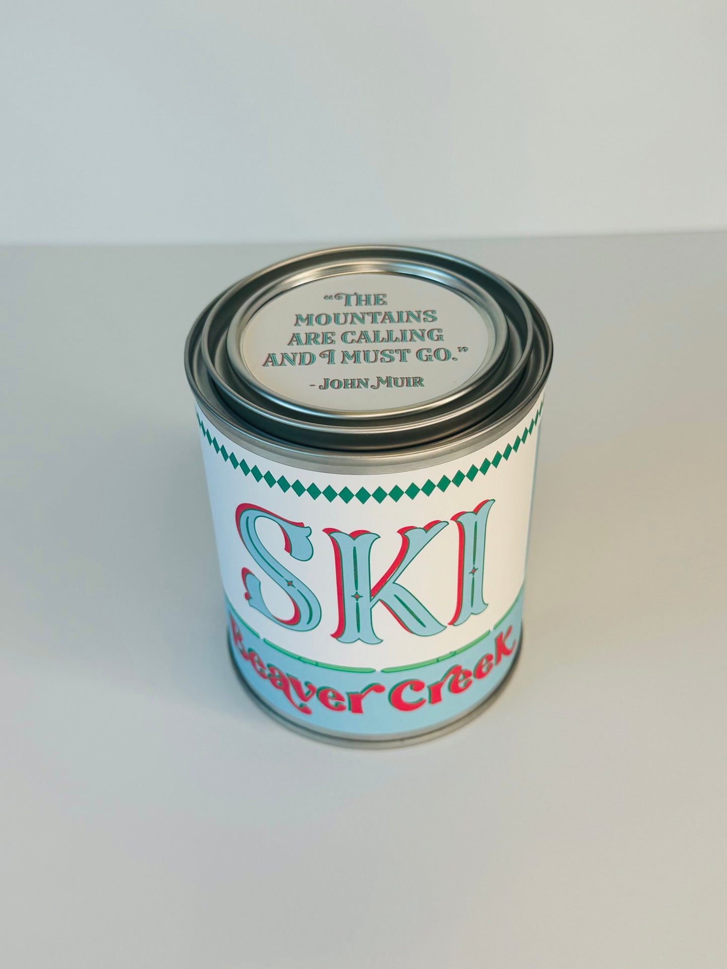 Ski Beaver Creek - Paint Tin Candle