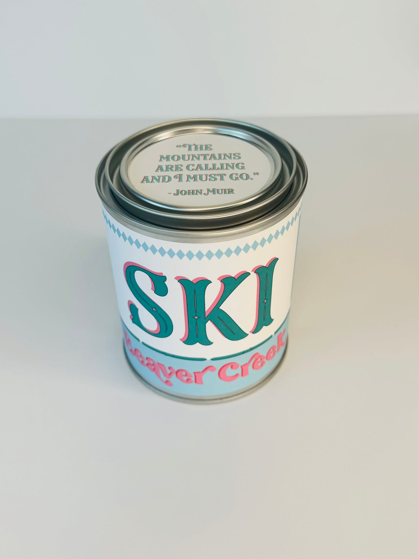 Ski Beaver Creek - Paint Tin Candle